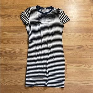 Striped T-Shirt Body-Con Dress